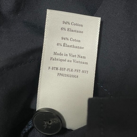 NEW Everlane The Bi-Stretch Flare Pant Womens 2 Navy - Picture 12 of 12